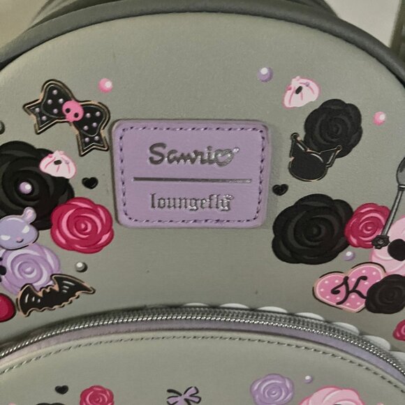 Sanrio Kuromi Loungefly NWT has minor defect see pictures - Picture 2 of 4